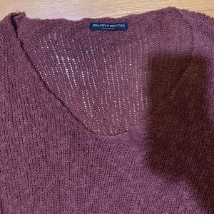Burgundy Brandy Melville light weight sweater